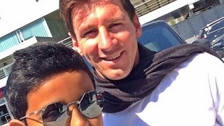 Messi Hingga Shah Rukh Khan Antre Ketemu Anak Ini Siapa Dia [upl. by Gadmon]