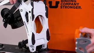 How To Use Charger Splitboard Bindings  Union Binding Company [upl. by Annoda]