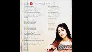 Laleh Who Started It Lyrics Sjung [upl. by Tik]