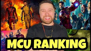 All 47 MCU Movies and Shows Ranked  Deadpool amp Wolverine [upl. by Eceinej]