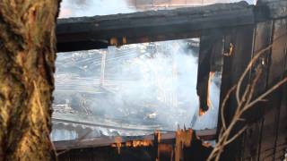 Booths Garden Centre fire Royton  The morning after [upl. by Anigar]