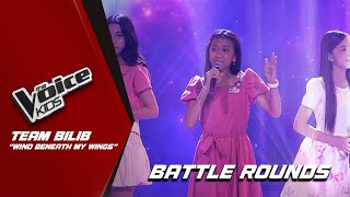 The Voice Kids Team Bilibs PERFECT HARMONIES in Wind Beneath My Wings  Battle Rounds [upl. by Isiad]