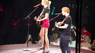 Everything Has Changed Taylor Swift amp Ed Sheeran [upl. by Siroled]