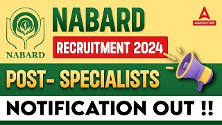 NABARD Specialist Officer Recruitment 2024  NABARD SO Total Vacancy 31  Full Details [upl. by Heidt709]