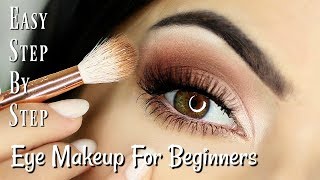 Beginners Eye Makeup Tutorial  Parts of the Eye  How To Apply Eyeshadow [upl. by Neysa]