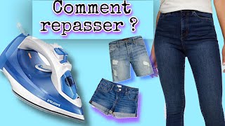 COMMENT REPASSER UN PANTALON  JEANS 👖COMME UN PRO [upl. by Eixirt374]