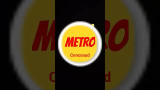 Metro Cencosud logo [upl. by Asssilem]