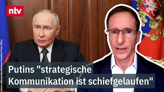 Weber zu Moskaus Drohungen Putins quotstrategische Kommunikation ist schiefgelaufenquot  ntv [upl. by Dorolice]