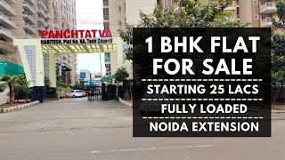 1 bhk Flats in Noida  Noida Extension  Habitech Pachtatva 1 BHK Apartment  Fully Furnished [upl. by Blondie971]