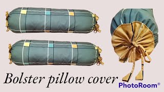 How To Sew A Bolster Pillow Cover [upl. by Aved]