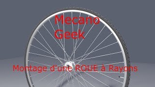 PratiqueEpisode3  Montage dune roue à rayons [upl. by Anasxor]