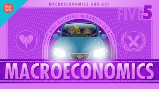 Macroeconomics Crash Course Economics 5 [upl. by Nevins]