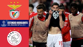 Benfica vs Ajax Extended Highlights  UCL Round of 16  Leg 1  CBS Sports Golazo [upl. by Wende]