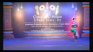 Odissi Dance performance based on Kartik Purnima 💖🫣💝✨ [upl. by Llebyram]