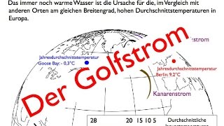 Klassiker aus dem Erdkundeunterricht Der Golfstrom [upl. by Atinaw]