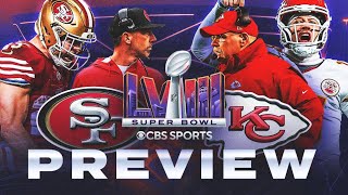 SUPER BOWL LVIII FULL PREVIEW 49ers vs Chiefs I FINAL PICKS  PREDICTIONS I CBS Sports [upl. by Aurelie]