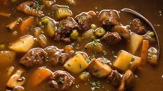 Meltinyourmouth Beef and Vegetable Soup [upl. by Todhunter477]