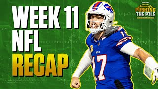 NFL Week 11 Recap amp Grades [upl. by Eissirk231]