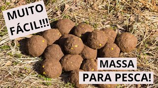 MASSA para pesca TAMBACU PACU e TAMBAQUI [upl. by Cher]