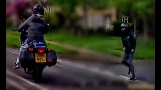 SUSPECTED MOPED THIEF HIT AND RUN [upl. by Berta]