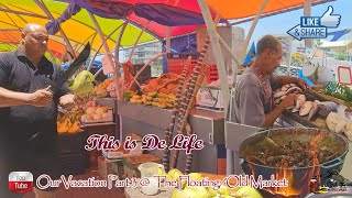 The Floating market of CuracaoOld Food Market [upl. by Irrep]