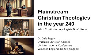 Dale Tuggy  Christian theologies in the year 240 [upl. by Fidellia]