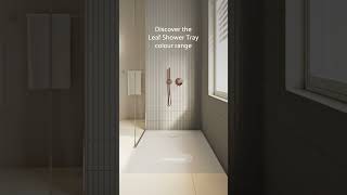 VitrA Leaf Shower Trays Elevate Your Shower Experience [upl. by Isadore]