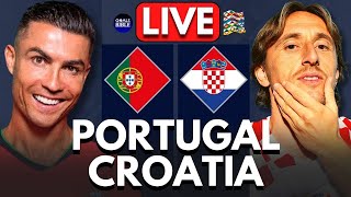 🔴PORTUGAL vs CROATIA LIVE  UEFA Nations League 2024  Full Match LIVE Today [upl. by Noli210]