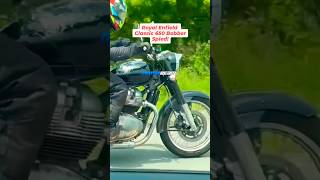 Royal Enfield Classic 650 Bobber Spied Testing  BikeWale shorts classic650 [upl. by Airetnuhs745]