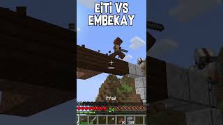 Embekay vs Eiti auf der Youtuber Insel 3 🔥☠️ shorts youtuberinsel3 [upl. by Rask]