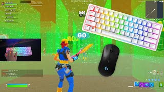 Razer Huntsman Mini Fortnite🤩Keyboard Sounds ASMR 240 FPS Smooth 4K⭐ [upl. by Jobey]