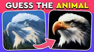 Guess the Hidden Animal by ILLUSION 🐶🐵🐈 Easy Medium Hard levels Quiz [upl. by Phene836]