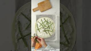 Recette de tarte aux asperges recipe asperge tarte pie food cheese [upl. by Ardnaxila269]