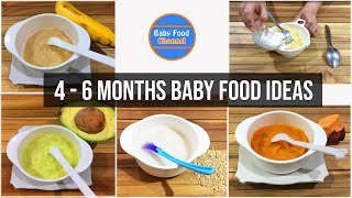 4 Month Baby Food  Baby Puree Recipes [upl. by Ahsikam]