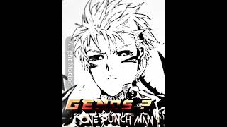 The best deuteragonist genos🔥 anime animeedit naruto dbz onepunchman jujutsukaisen deathnote [upl. by Nyrac334]