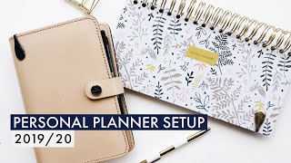 Planner Setup  Personal Filofax Original [upl. by Eggett]