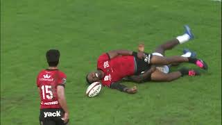 TOP 14  Essai de Jiuta WAINIQOLO RCT  RC Toulon  Montpellier Hérault Rugby [upl. by Elwira]