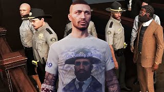 Ramee Gets Beat Up by the Cops After Wearing Aziz Shirt at the Court House  Nopixel 40  GTA  CG [upl. by Onailil]