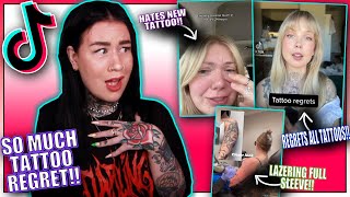 Tattoo Enthusiast Reacts To Tattoo TikToks 76 [upl. by Cirederf794]