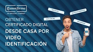 OBTENER CERTIFICADO DIGITAL 100 ONLINE POR VIDEO IDENTIFICACIÓN [upl. by Beane636]