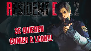 AHORA YA SE PORQUE TODOS QUIEREN JUGAR RE2 REMAKE ruta LEON Resident Evil 2  Gameplay Español [upl. by Pyszka]