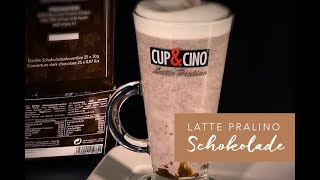 Heiße Schokolade mit cremigem Milchschaum  Latte Pralino [upl. by Eceinhoj]