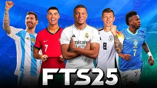 First Touch Soccer 2025 FTS 25 Mod Apk Gameplay and Installation [upl. by Hinman]