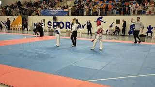 Minikler Taekwondo şampiyonası 33 kğ müsabakaları [upl. by Anemij959]