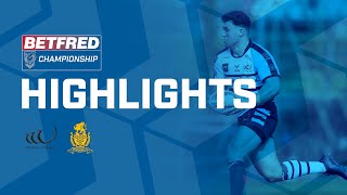 Highlights  Widnes Vikings v Whitehaven RLFC [upl. by Namhcan154]