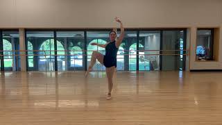 Baylee Cutchall  Ballet II  Assessment 2 [upl. by Ameluz152]