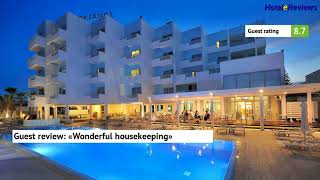 Okeanos Beach Hotel  Hotel Review 2017 HD Ayia Napa Cyprus [upl. by Ennasirk352]