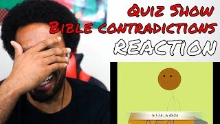 Quiz Show Bible Contradictions REACTION  DaVinci REACTS [upl. by Atikehs]