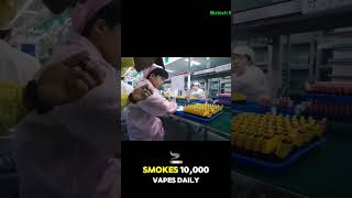 Inside the Factory That Makes 10000 Vapes a Day [upl. by Tatman]