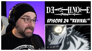 DEATH NOTE 1X24 REACTION Revival [upl. by Notliw]